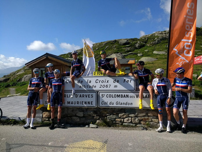 image stage équipe de France en Maurienne