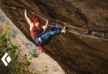 Babsi sur Greenspit (8b+)