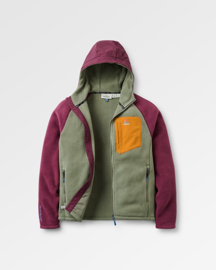 Sierrascape Women's Recycled Polartec® Fleece Hoodie - FigDusty Olive